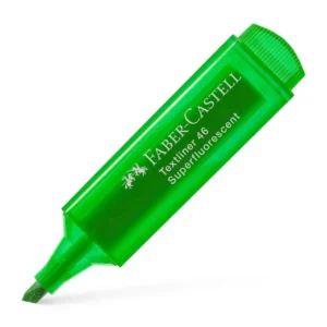 Resaltador Textliner Superfluorescente Verde Faber-Castell (DEMO)